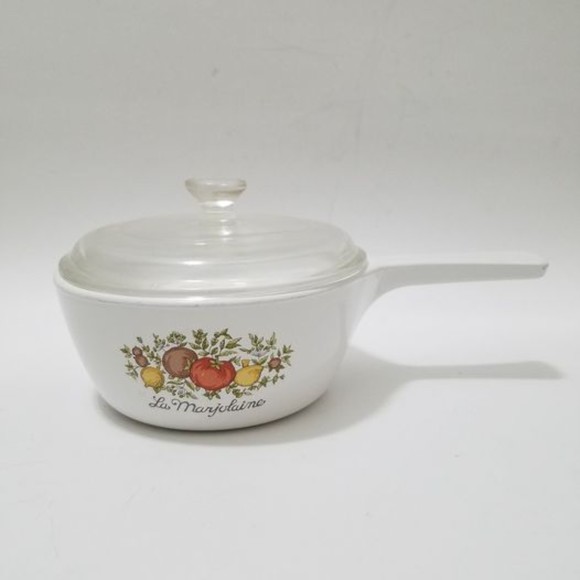 Corning Ware Stamped 1.5 Pint Spice Of Life La Marjolaine P-32-B 378 MA - Picture 7 of 7